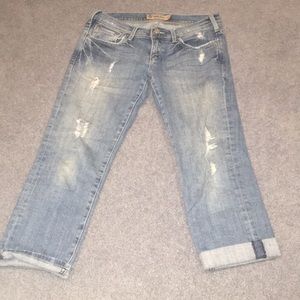 Light blue wash jeans